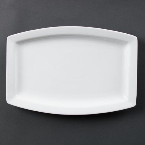 Assiette Rectangulaire Whiteware 320 Mm - Lot De 6 -