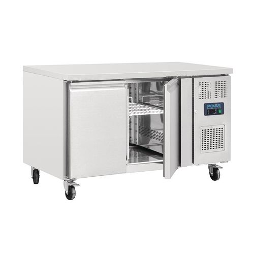 Table Réfrigérée Positive Inox 228 L - 2 Portes -