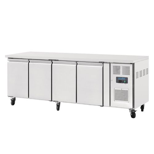 Table Réfrigérée Positive - Inox 4 Portes 449l -