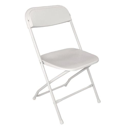 Chaises Pliantes Blanches Lot De 10 -