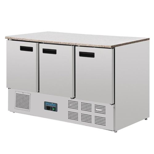 Table Réfrigérée Positive Compacte - 3 Portes -