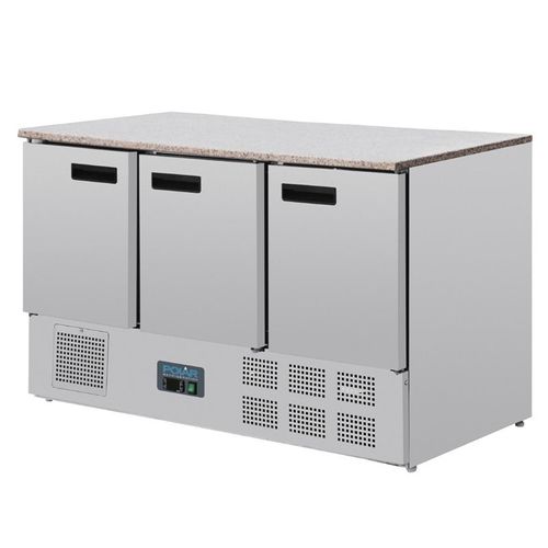 Table Réfrigérée Positive Compacte - 3 Portes -