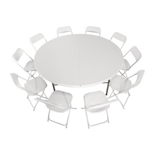 Table Pliante Ronde 1,8 M -