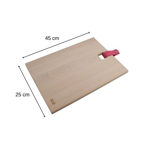 Planche à Découper En Bois Rectangulaire 35 X 25 Cm Tasty Green