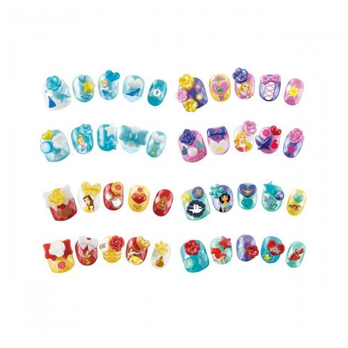 Le Coffret De Manucure Princesses Disney    Ongles Qui Collent Avec De L'eau