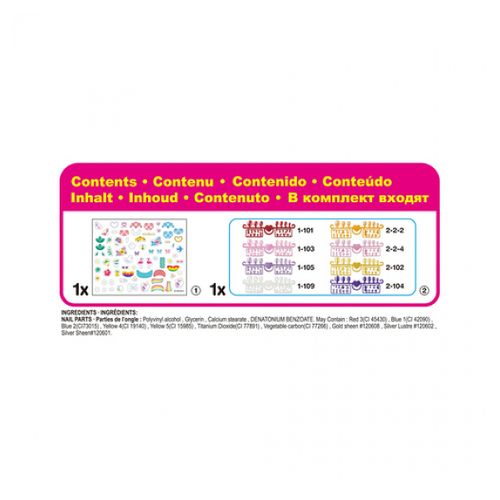 La Recharge Manucure Fantaisie    Ongles Qui Collent Avec De L'eau