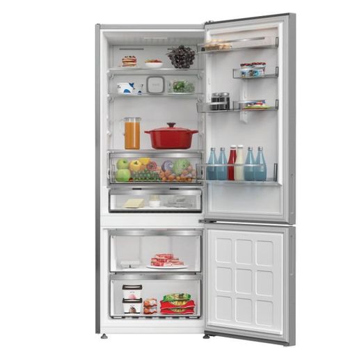 Réfrigérateur Combiné - Hpak26472xp4e - Classe E - 475 L - 70 X 74,5 X 187 Cm - Inox