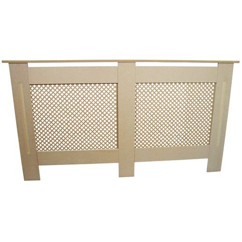 Cache-radiateur Couverture Couvercle Mdf 151.5x82cm Brosse Gratis Personalisable