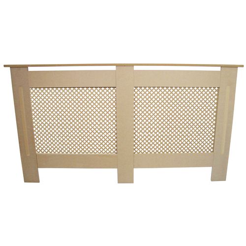 Cache-radiateur Couverture Couvercle Mdf 151.5x82cm Brosse Gratis Personalisable