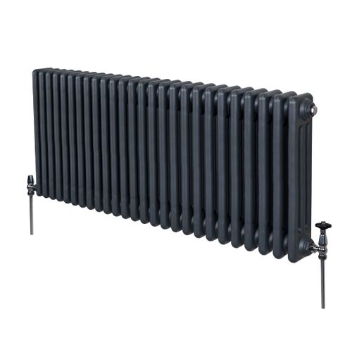 Radiateur Traditionnel à Triple Colonne – 600 X 1192 Mm – Gris