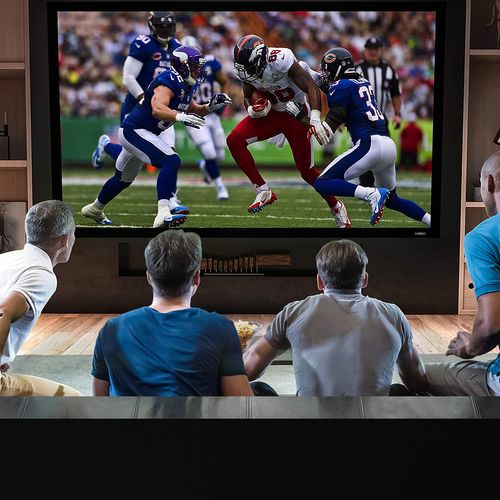 Ecran De Projection Fixe Ffps120 /169 De 120 Pouces - Installation Murale Idéale Pour Home Cinéma