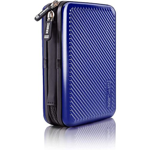 Hdc3 Be Etui De Protection Rigide Pour Disque Dur, Gps, Batterie Portable - Bleu - 11 X 16 Cm