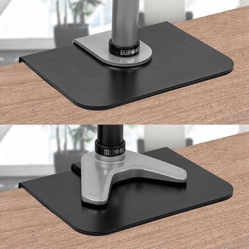 Plaque De Renforcement Pour Bras De Moniteur D'écran Avec Fixation à Pince Duronic Dmsc1