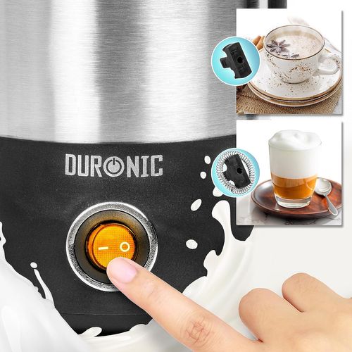 Mousseur à Lait Électrique Automatique 550w 400ml Pot En Inox Café Cappuccino Latte - Mf300