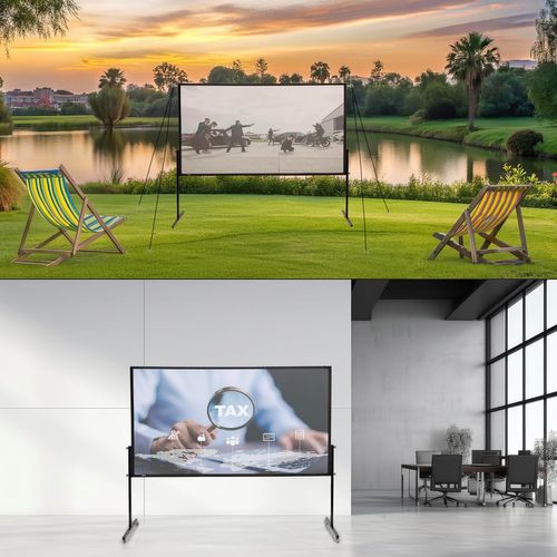 Sfps Parts Set D'accessoires Pour Ecran De Projection Sfps Trépied Crochets Vis Corde