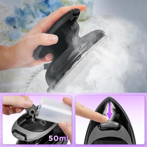 Fer à Repasser  Fer à Repasser De Voyage Si2 Bk Noir