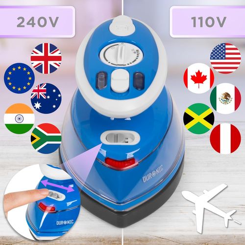 Si3 Be Mini Fer à Repasser à Vapeur De Voyage 400w Léger Compact 495g Craft Patchwork