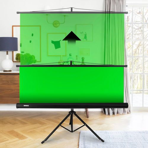 Fond Vert De 150 X 130cm Décor Des Vidéos Et Du Contenu Duronic Tps13 Gn