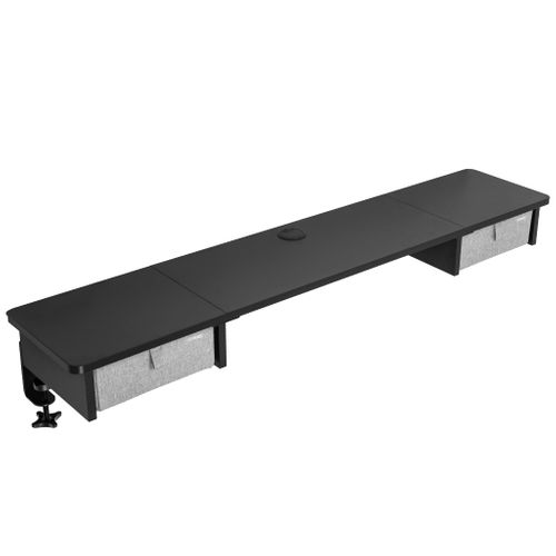 Dd2 Bk Planche De 120 Cm Avec 2 Tiroirs Pour Bureau