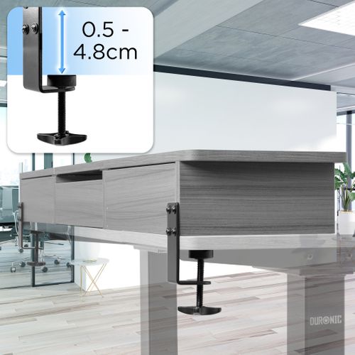 Dd3 Gy Planche De 120 Cm Avec 2 Tiroirs Pour Bureau