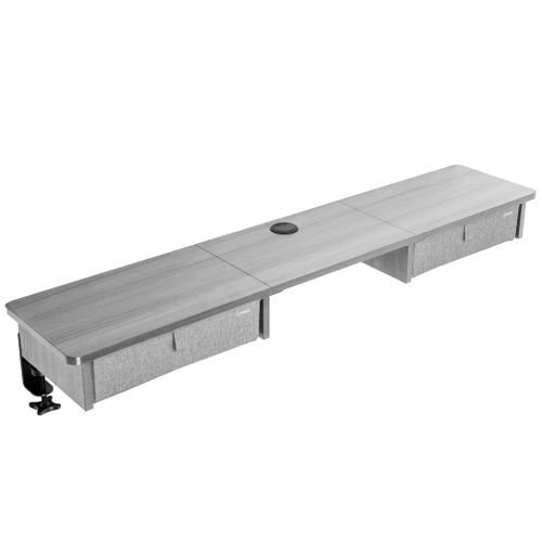 Dd3 Gy Planche De 120 Cm Avec 2 Tiroirs Pour Bureau