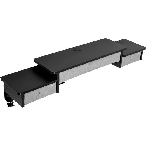 Dd4 Bk Planche De 120 Cm Avec 3 Tiroirs Pour Bureau