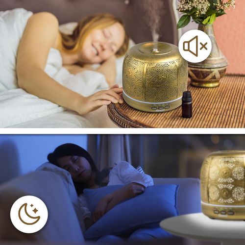 Ad43 Diffuseur D'arômes Brumisateur D'huiles Essentielles Purificateur D'air Aromathérapie