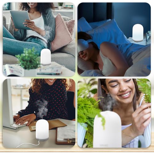 Ad13 Diffuseur D'arômes Brumisateur D'huiles Essentielles Purificateur D'air Aromathérapie