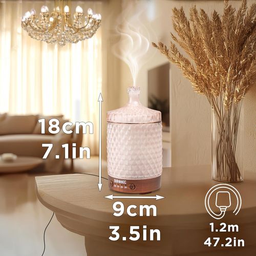 Ad32 Diffuseur D'arômes Brumisateur D'huiles Essentielles Purificateur D'air Aromathérapie