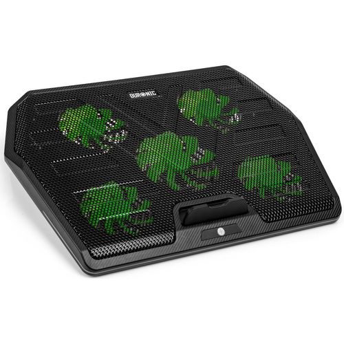 Lc4 Refroidisseur Ordinateur Portable 5 Ventilateurs Tapis Refroidisseur Pour Laptop