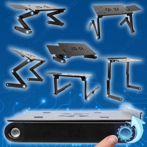 Dml141 Support Pour Ordinateur Portable Tablette Pliable Réglable Surélever L'écran