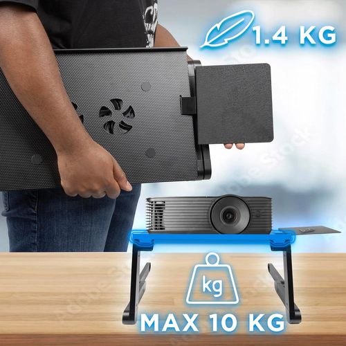 Dml141 Support Pour Ordinateur Portable Tablette Pliable Réglable Surélever L'écran