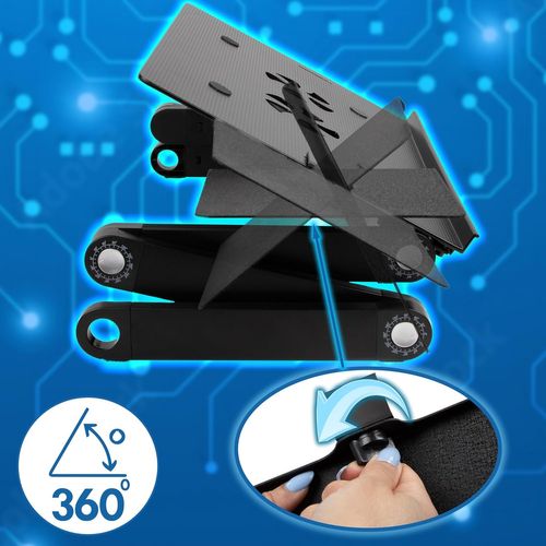 Dml141 Support Pour Ordinateur Portable Tablette Pliable Réglable Surélever L'écran