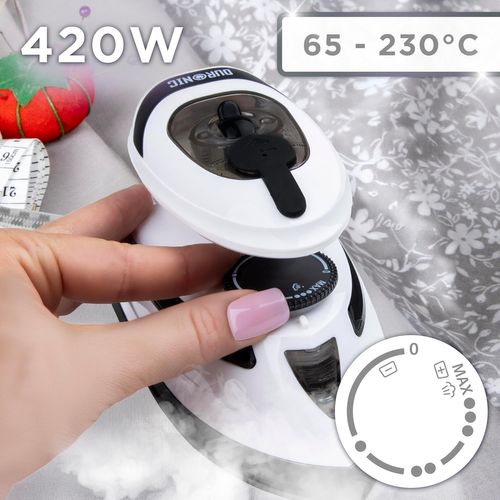 Si4 Wb Mini Fer à Repasser à Vapeur De Voyage 420w Réservoir D'eau De 30 Ml Compact