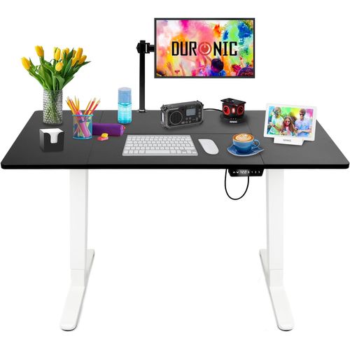 Cd140 Wk Bureau Assis-debout Électrique Plateau De 140 Cm Hauteur Ajustable 72 à 118 Cm