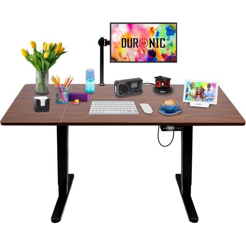 Cd160 Bt Bureau Assis-debout Électrique Plateau De 160 Cm Hauteur Ajustable 72 à 118 Cm