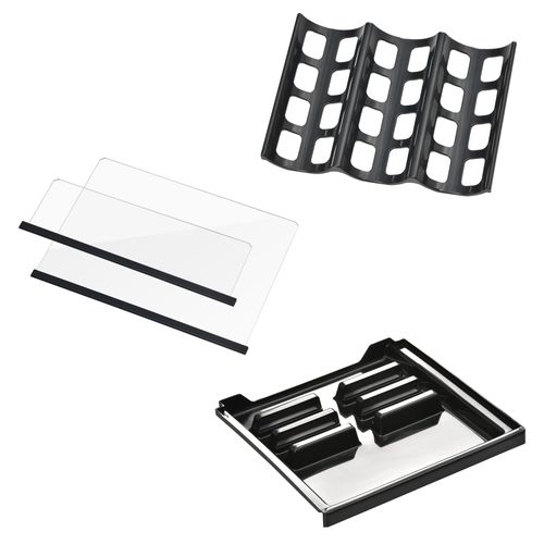 Mini Réfrigérateur Cube Noir 6l+70l