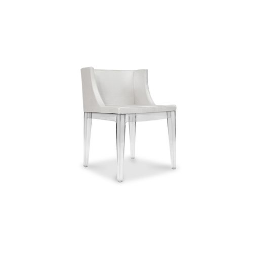 Chaise De Salle à Manger Design - Pieds Transparent - Madame  Transparent