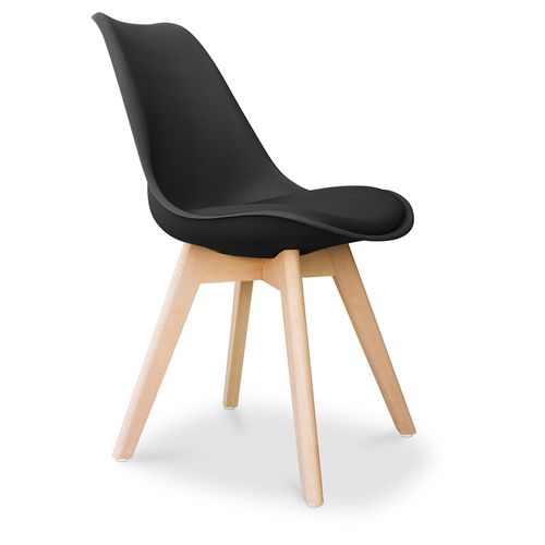 Chaise De Salle à Manger Nordic – Style Scandinave – Brielle Noir