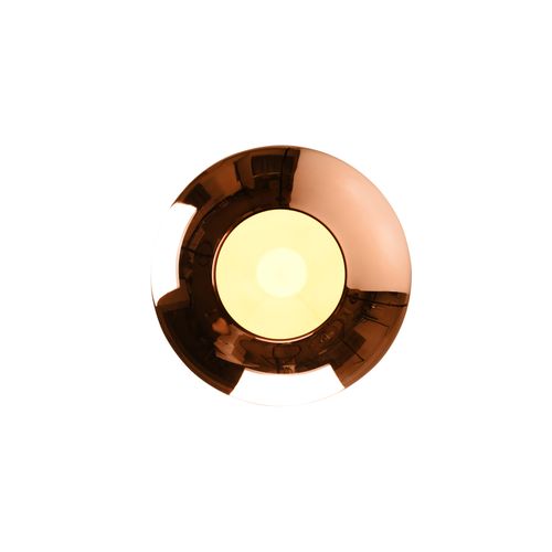 Lampe Suspension Cooperlight - 25 Cm - Métal Chromé Bronze