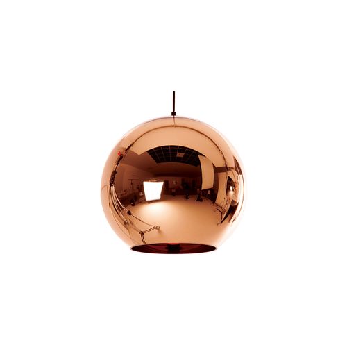 Lampe Suspension Cooperlight - 25 Cm - Métal Chromé  Doré