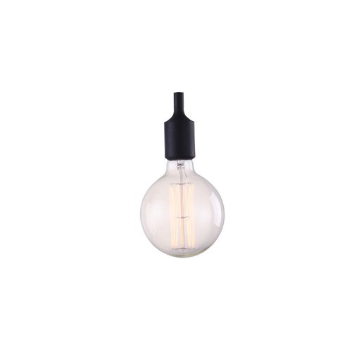 Lampe Ampoule Pendante Edison - Silicone Blanc