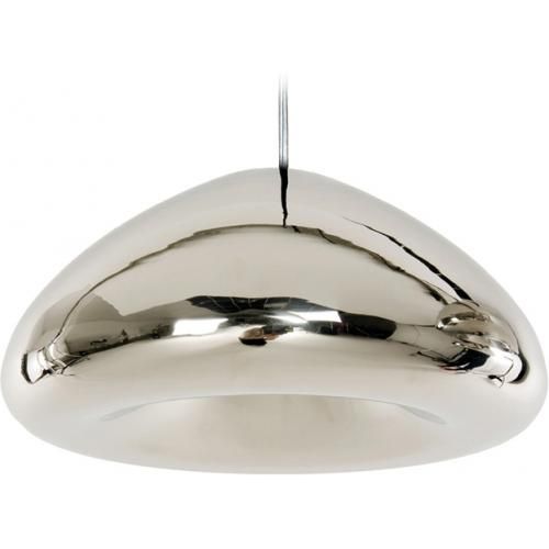 Lampe Suspension Empty - 30cm - Métal Chromé Doré