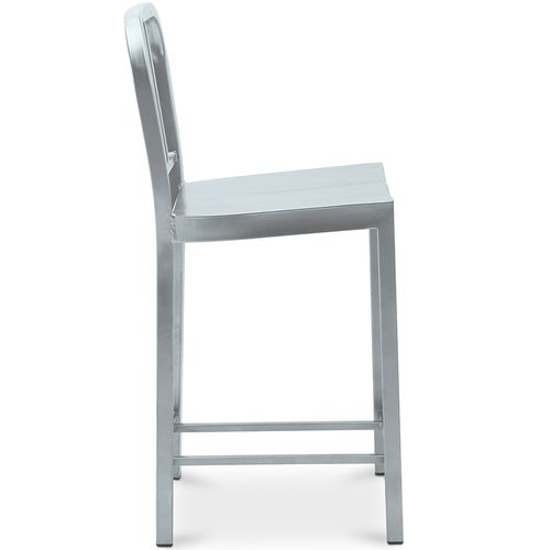 Tabouret Bruno Moyen - 60cm Blanc