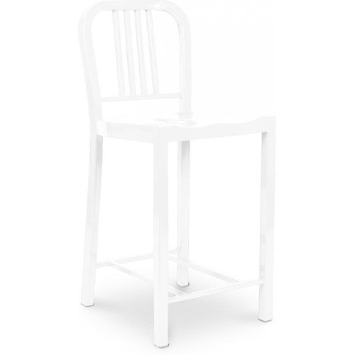 Tabouret Bruno Moyen - 60cm Blanc