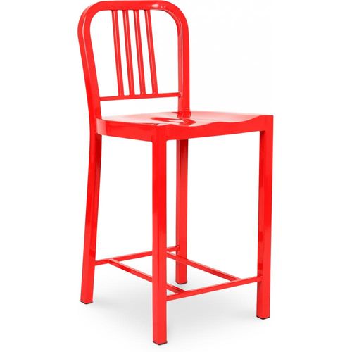 Tabouret Bruno Moyen - 60cm Rouge