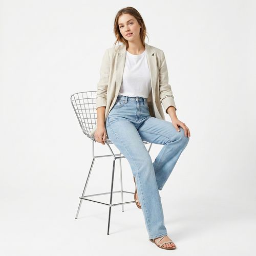 Tabouret De Bar Wiren Blanc