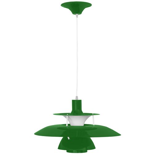 Lampe Suspension Pl5 Color - Aluminium Vert