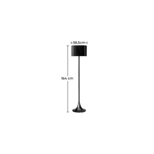 Lampadaire Spune  Noir