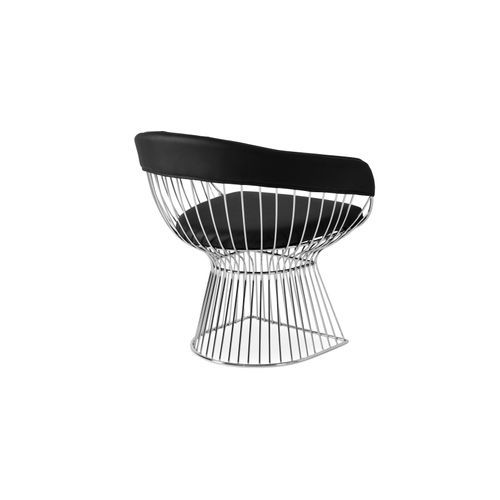 Chaise Cylinder - Cuir Premium Noir